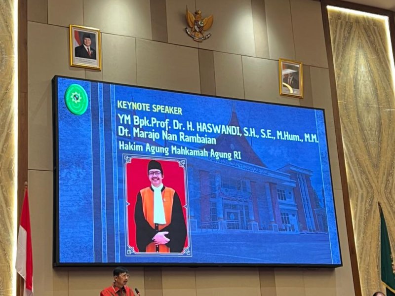 Hakim Agung Haswandi: Hakim Wajib Kuasai Hukum Adat Minang!