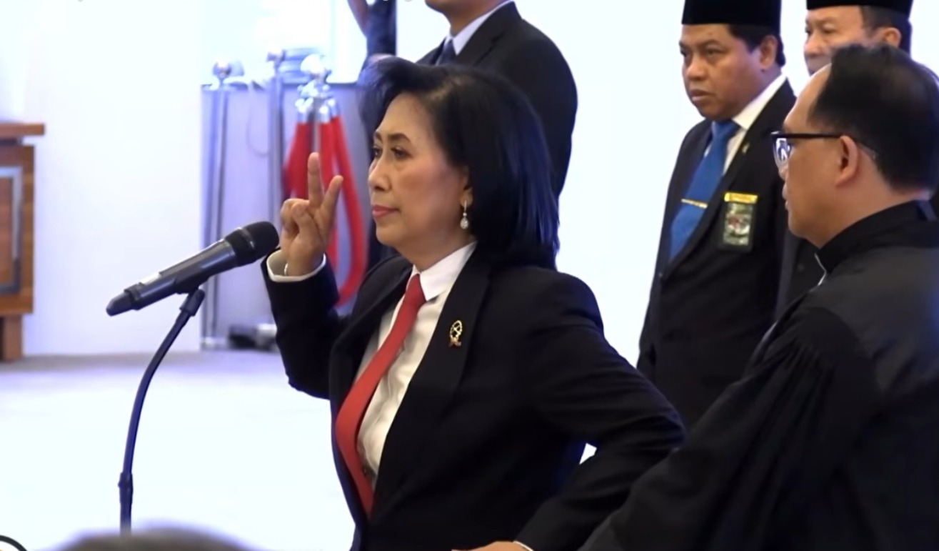 39 Tahun di Peradilan, Sudharmawatiningsih Dilantik sebagai Panitera MA