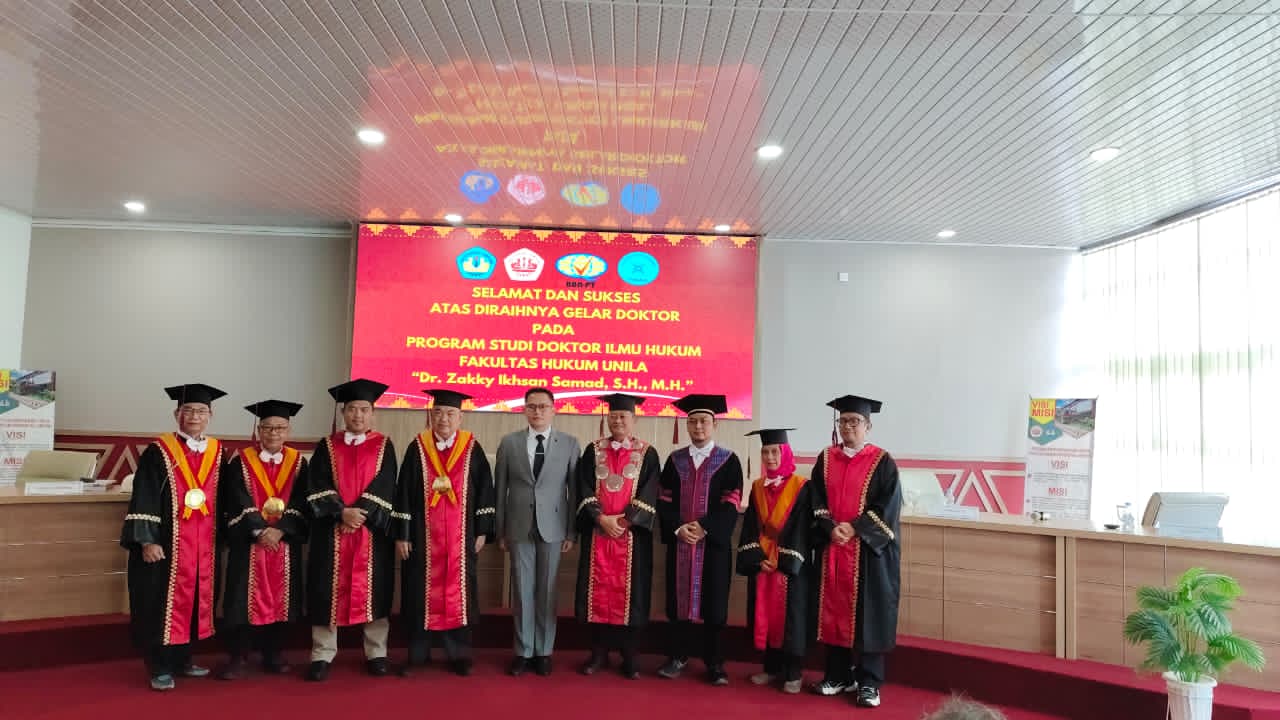 4 Hakim Jalani Ujian Doktoral di Unila, Bawa Gagasan Baru Untuk Peradilan
