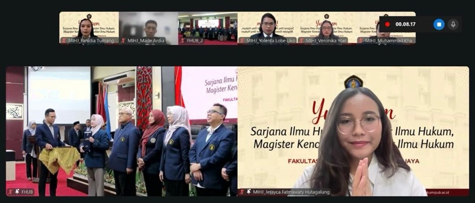 43 Hakim Ikuti Yudisium, Dekan FH Univ Brawijaya: Junjung Tinggi Integritas