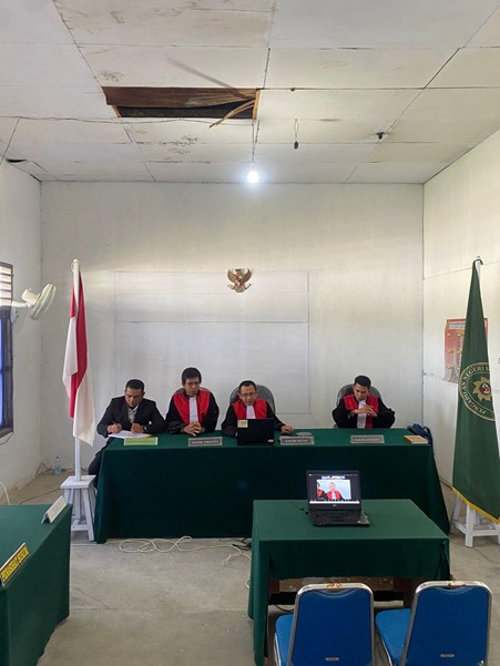 6 Jam Mengarungi Lautan, PN Sanana Maluku Utara Sidang Keliling ke Pulau Mangoli