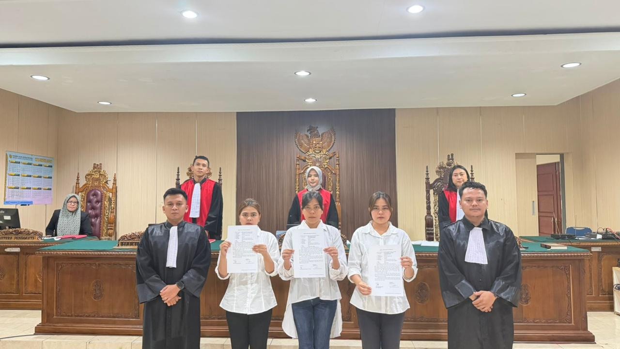 Akui Bersalah, Trio Bersaudara Dibui 5 Bulan oleh PN Kepahiang dalam Kasus Pengeroyokan