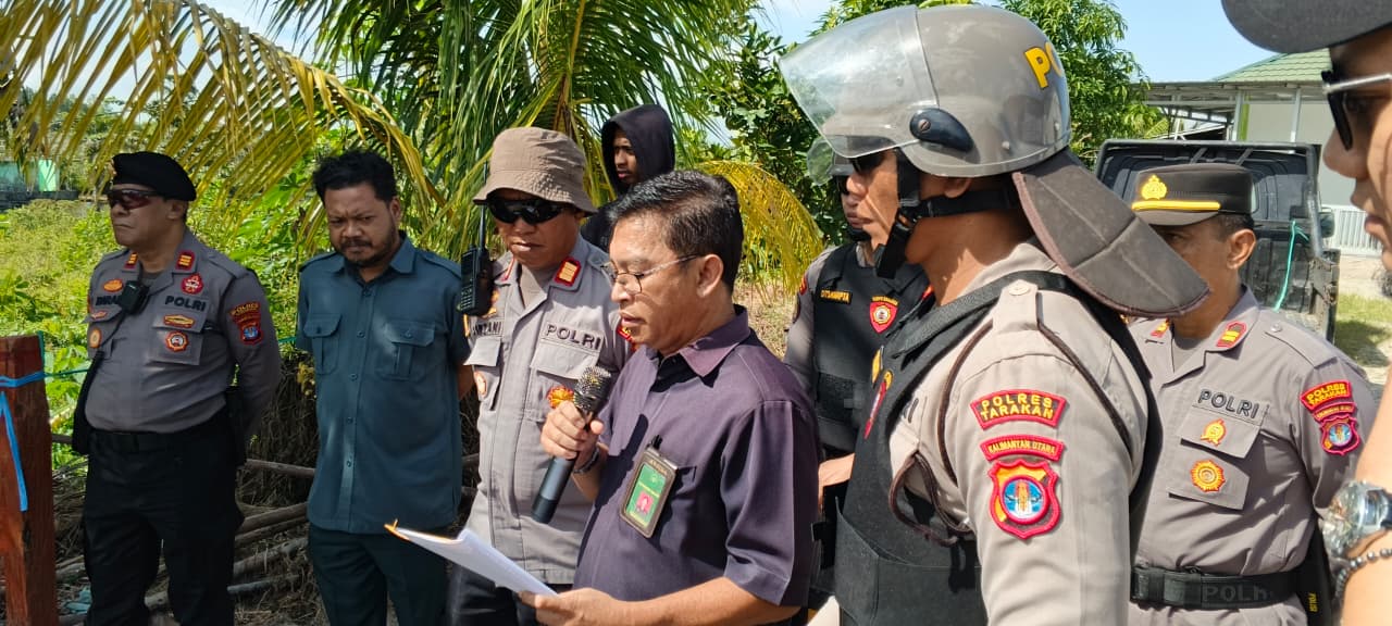 Awali 2026, PN Tarakan Berhasil Lakukan Eksekusi Tanah 2000 M2