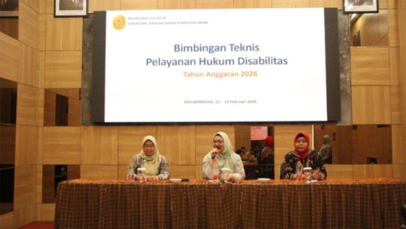 Badilum Perkuat Layanan Hukum Disabilitas di Banjarmasin