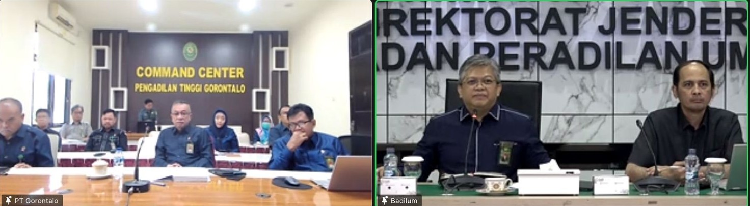 Badilum Uji Coba  e-Examinasi di PT Gorontalo, Ini Penilaiannya!