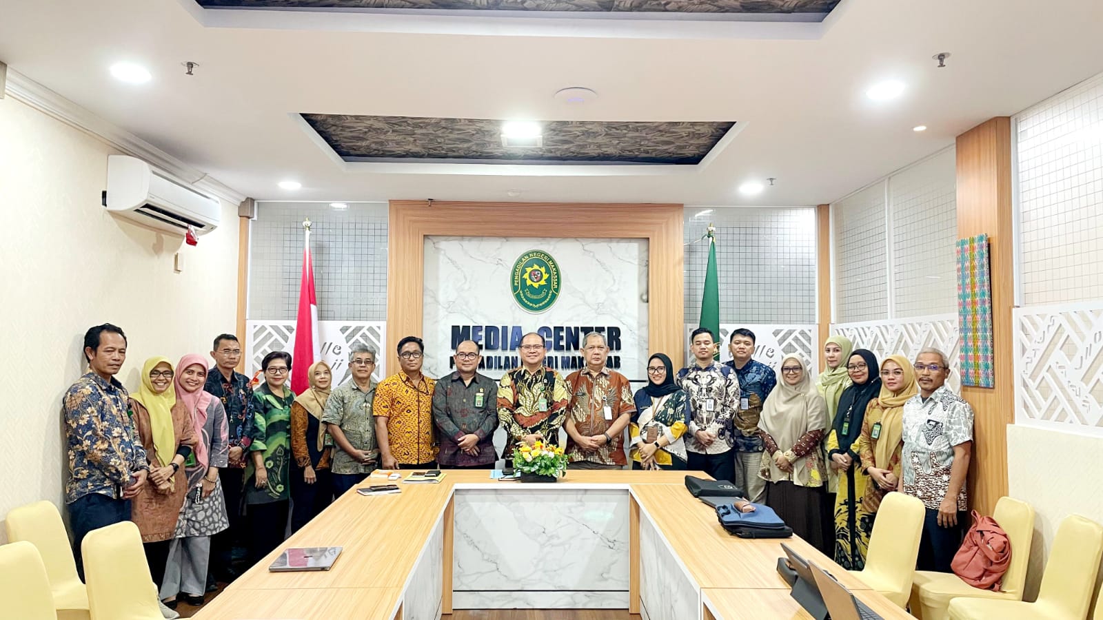 Bahas Keadilan Restoratif, Kemenko Kumham Imipas bertemu Ketua PN Makassar