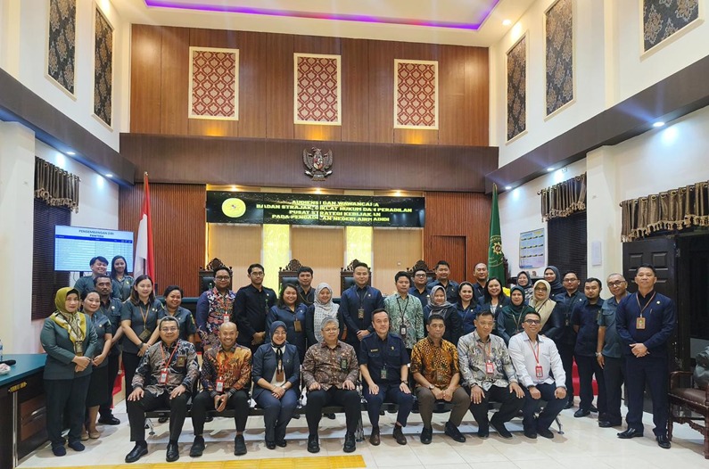 Bahas Pola Mutasi Kepaniteraan, BSDK MA Audiensi di PN Airmadidi Sulut