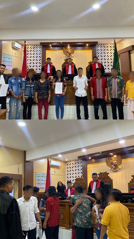 Bawa Paksa Tas Mantan Kekasih, Terdakwa Damai dengan Korban di PN Makale Sulsel