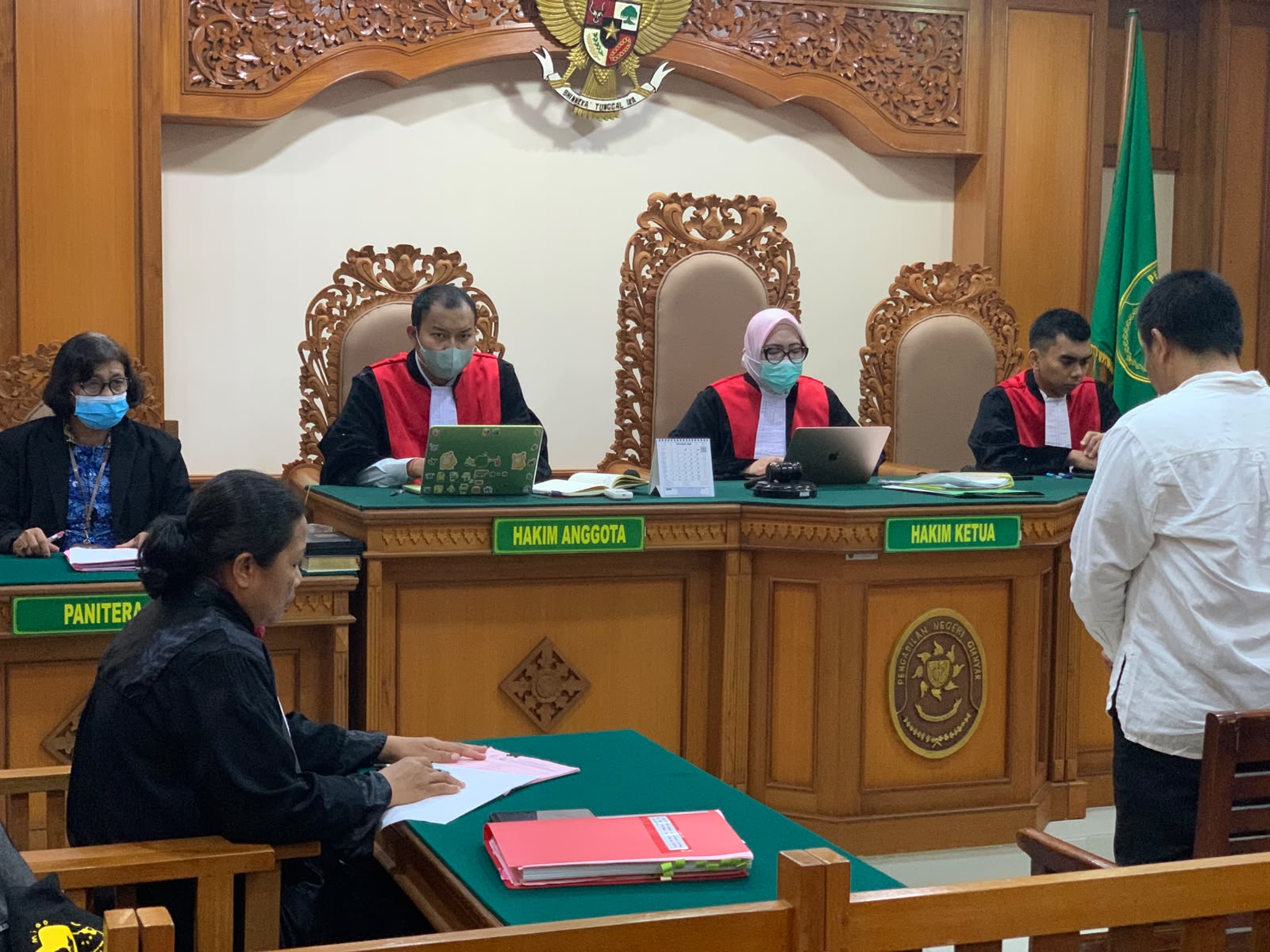 Bawa Sajam Dalam Mobil, Pria di Gianyar Dipenjara 3 Bulan dan 15 Hari