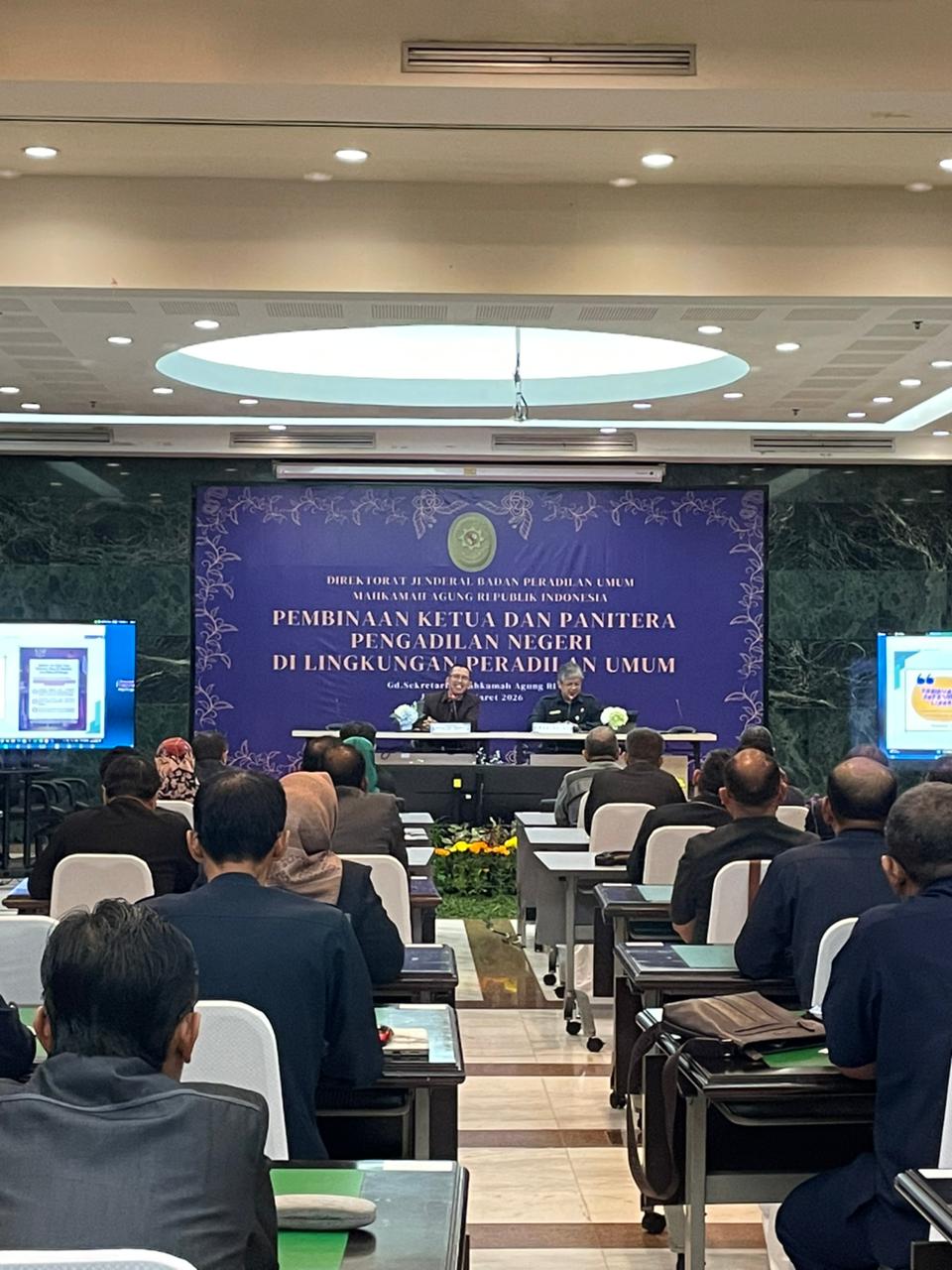 Bawas MA Bicara Penegakan Disiplin & Kode Etik di Pembinaan Badilum