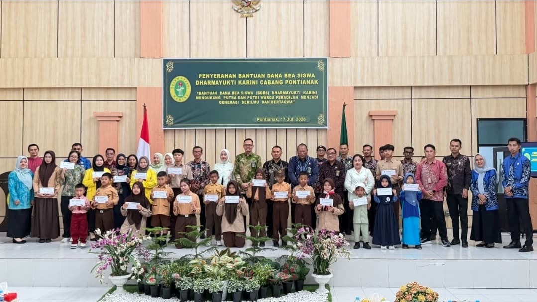 BDBS 2026 Disalurkan, Ketua PN Pontianak: Investasi Generasi Berintegritas