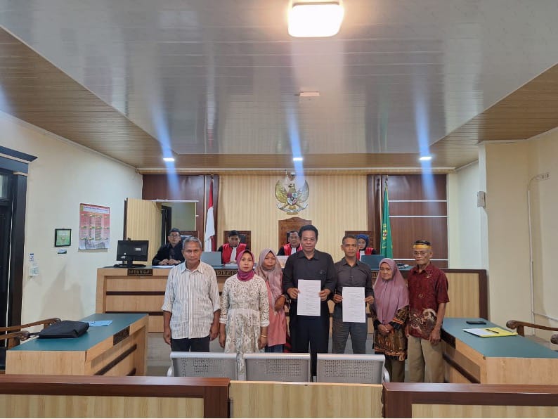 Berawal Sidang PS, PN Selong Fasilitasi Perdamaian Sukarela Kasus Tanah