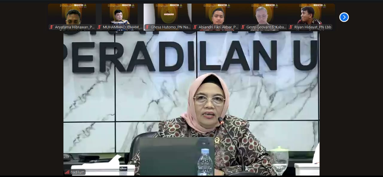 Bimtek Mediator Resmi Ditutup, Perkuat Peran Hakim dalam Mediasi