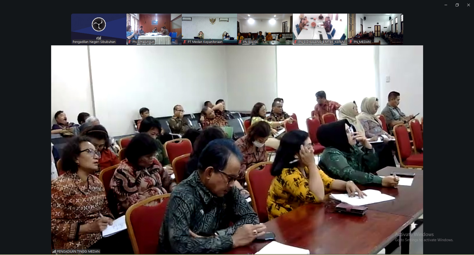 Bimtek PT Medan: Panitera Diminta Jaga Integritas dan Kuasai Teknis KUHAP Baru