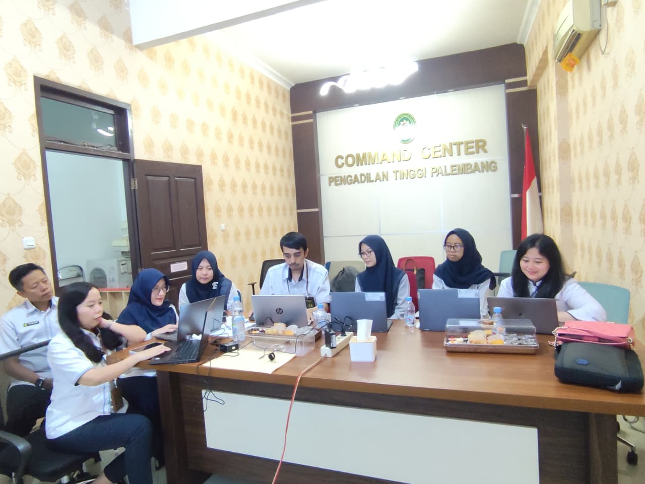 Biro Renog MA Lakukan Uji Coba Langsung Aplikasi BATARA di PT Palembang 