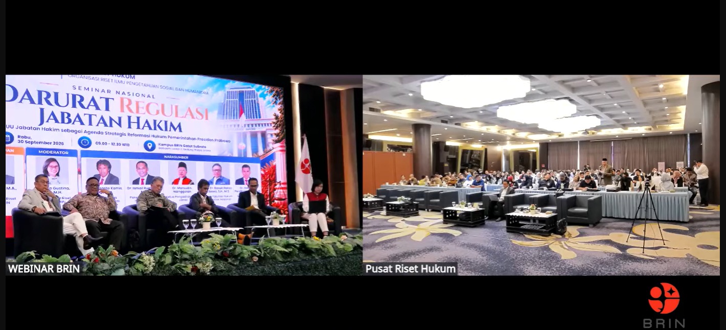 BRIN Dorong Percepatan RUU Jabatan Hakim untuk Perkuat Independensi Peradilan