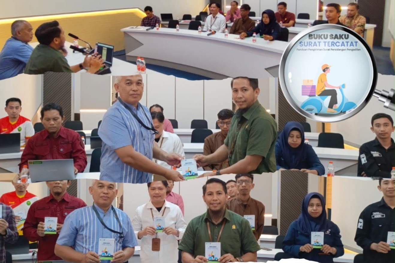 Buku Saku Surat Tercatat, Inovasi PN Marisa Dukung Peradilan Efisien