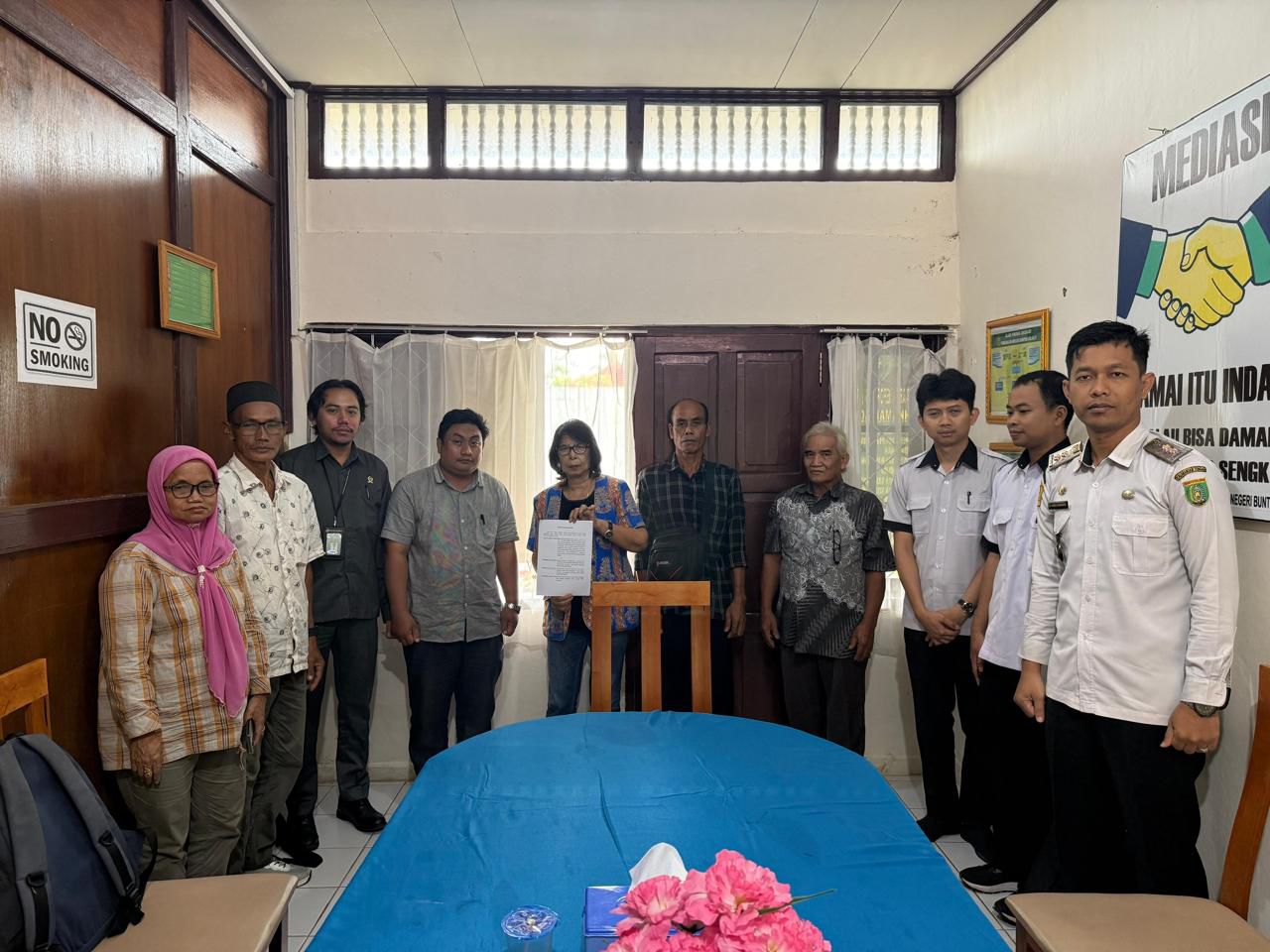 Capai Perdamaian, PN Buntok Sukses Akhiri Sengketa Tanah Lewat Mediasi