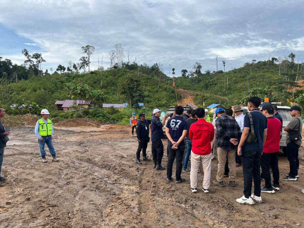 Cari Kebenaran Materiil, PN Muara Teweh Sidang Lapangan Kasus Pidana Lingkungan