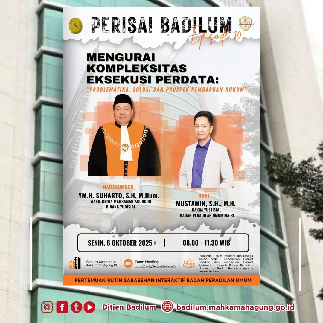 Catat! ini jadwal kegiatan PERISAI BADILUM Episode 10