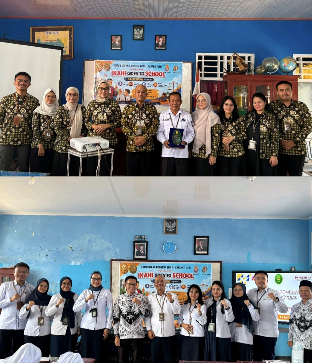 Cegah Bullying & Kenakalan Remaja, IKAHI Cab Tubei Turun ke Sekolah