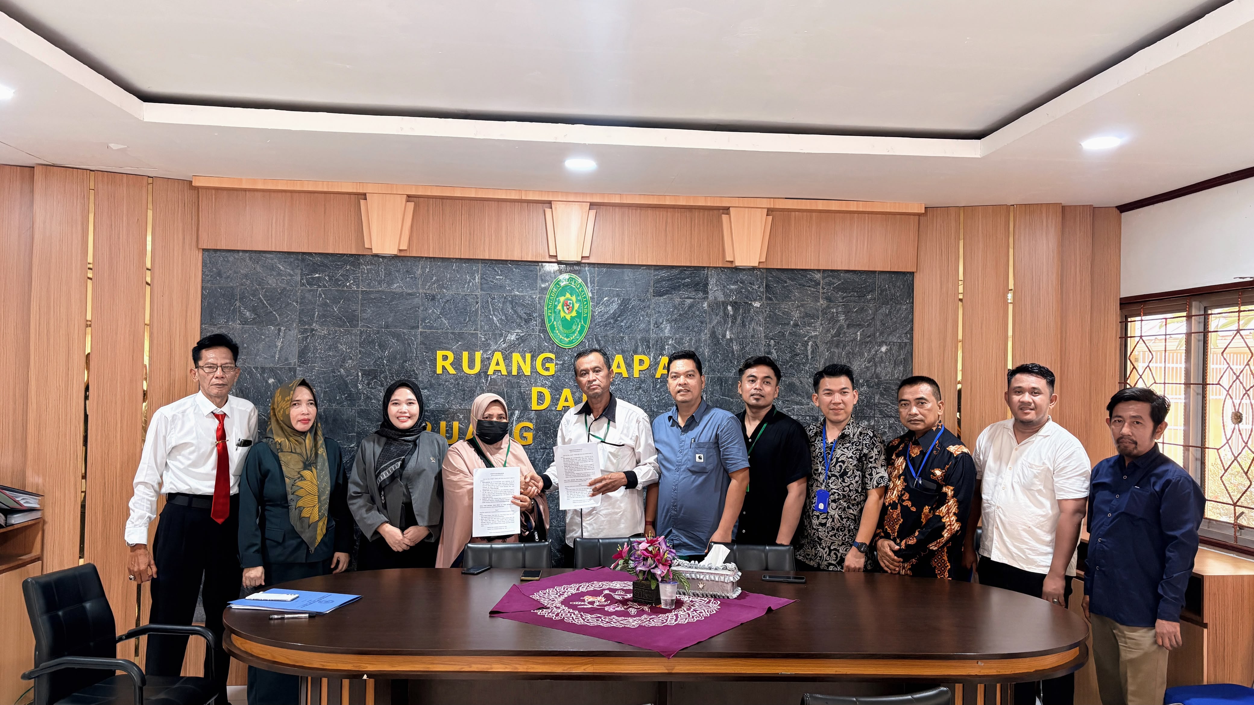 Damai Bersemi Dalam Dua Hari Di PN Kalianda Lampung