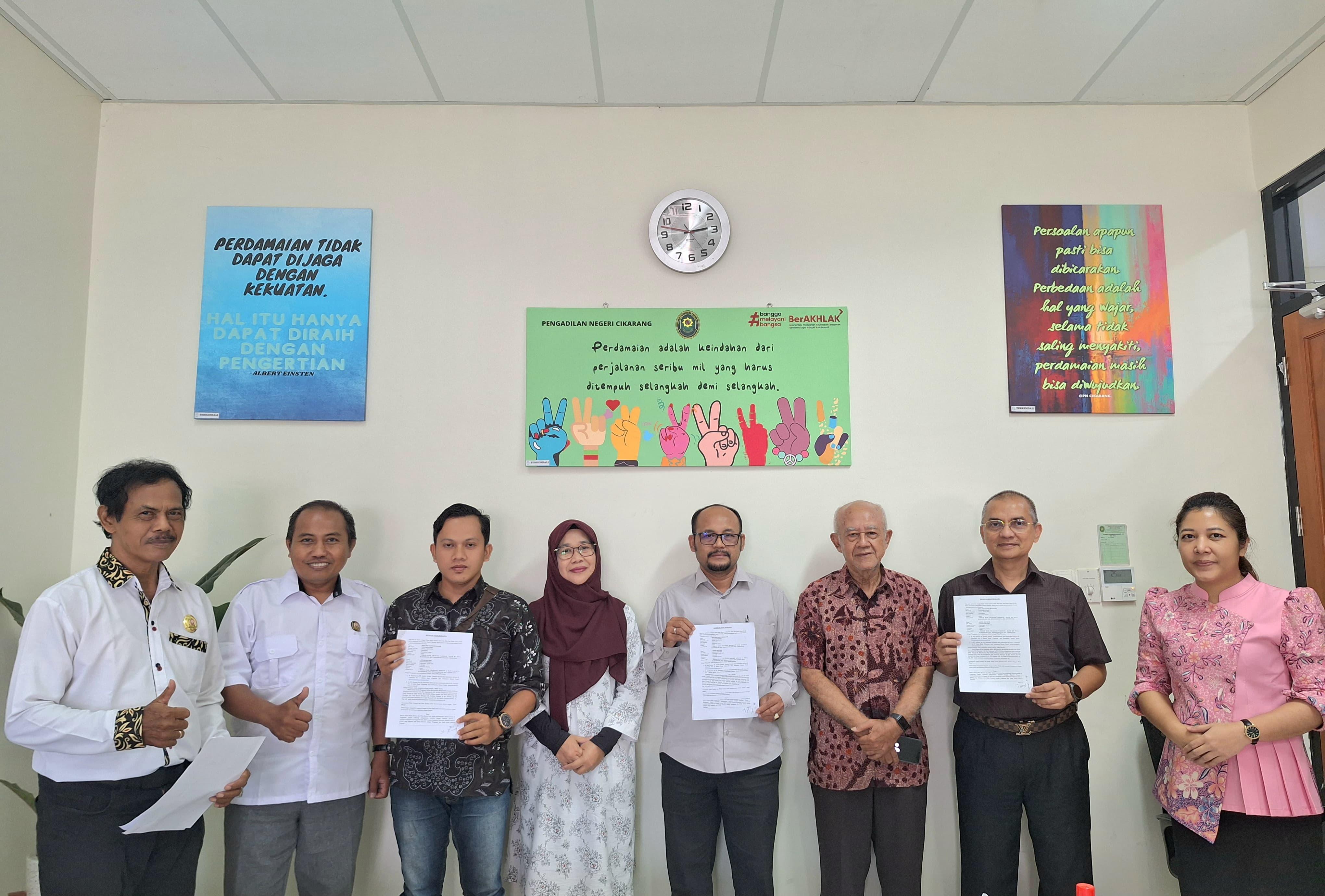 Damai Tanpa Tatap Muka: PN Cikarang Sukses Wujudkan Mediasi Elektronik