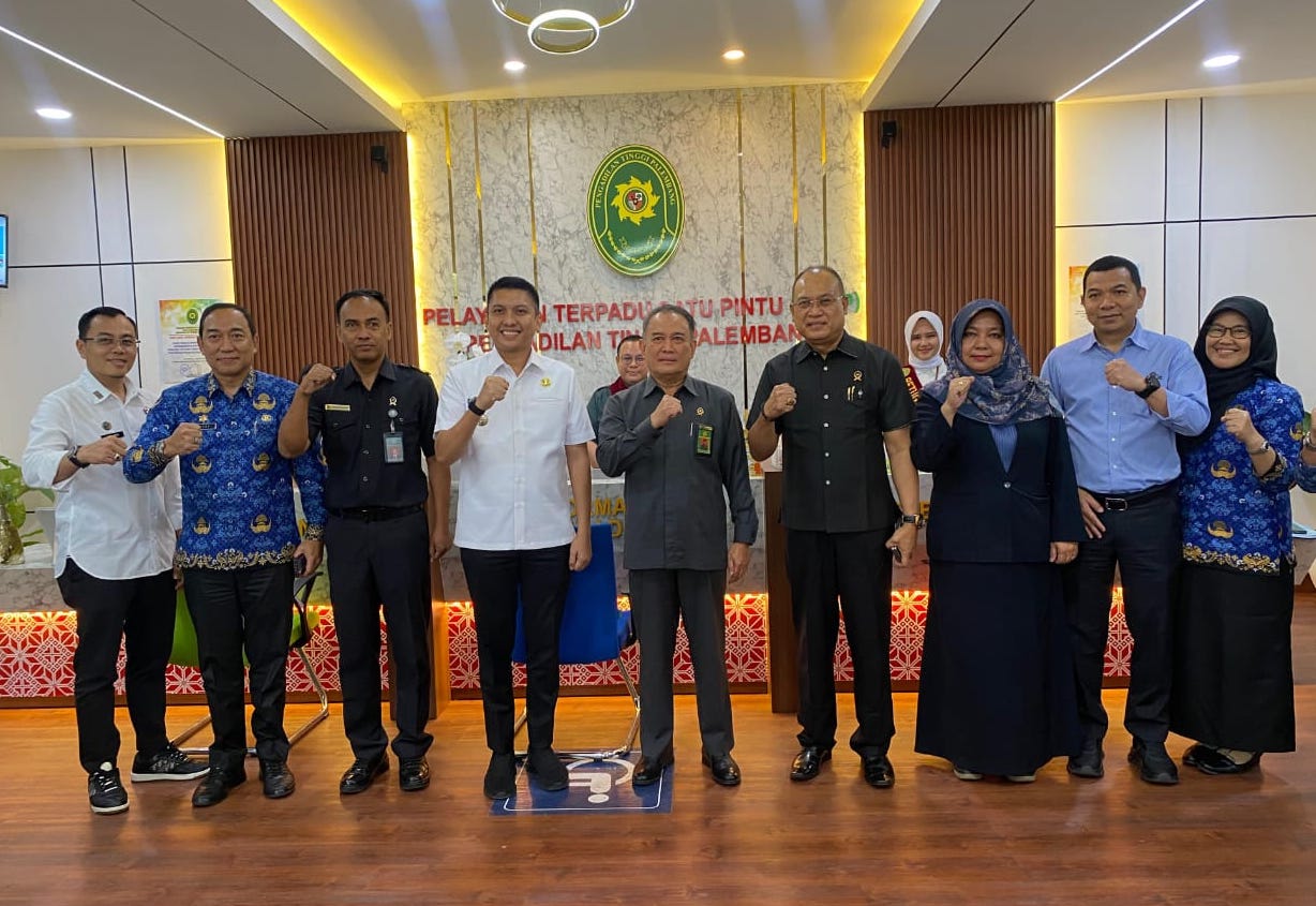 Dekatkan Layanan, PT Palembang Inisiasi Bentuk Pengadilan Negeri Baru