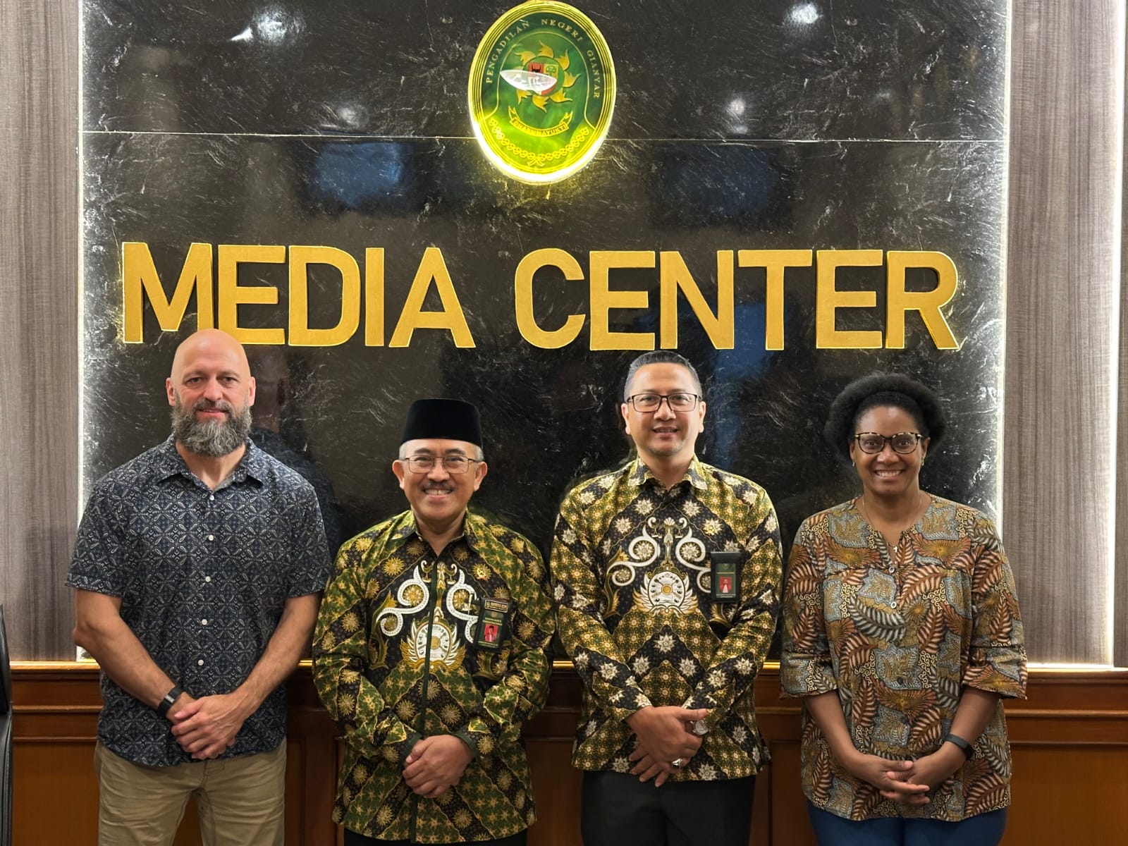 Delegasi United States Department of Justice Kunjungi PN Gianyar