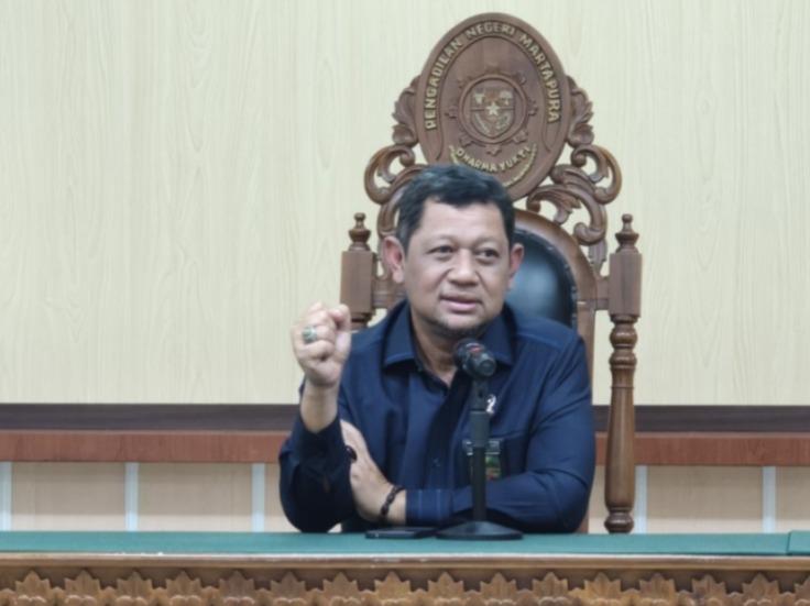 Di PN Martapura, Dirjen Badilum Kembali Tegaskan Pelayanan Non-Transaksional