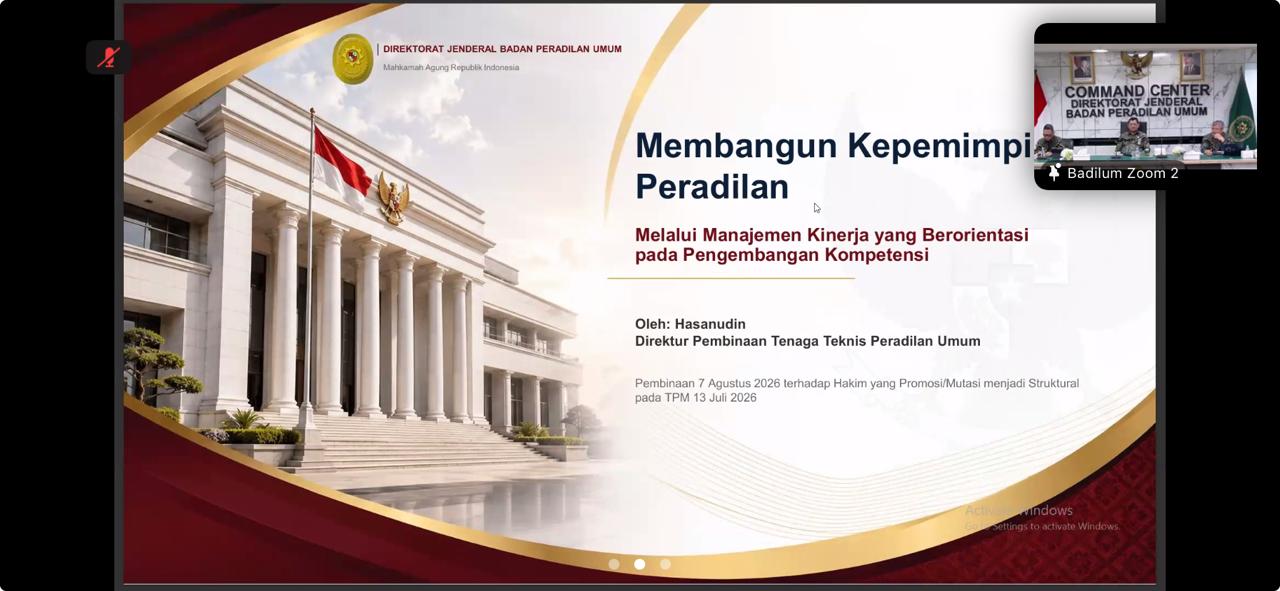 Dirbinganis Paparkan Manajemen Kinerja Berorientasi Pengembangan Kompetensi