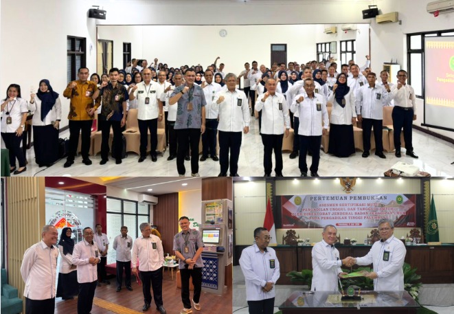 Dirbinganis Pimpin Assesmen AMPUH di PT Palembang, Cek Fasilitas PTSP & Layanan Disabilitas
