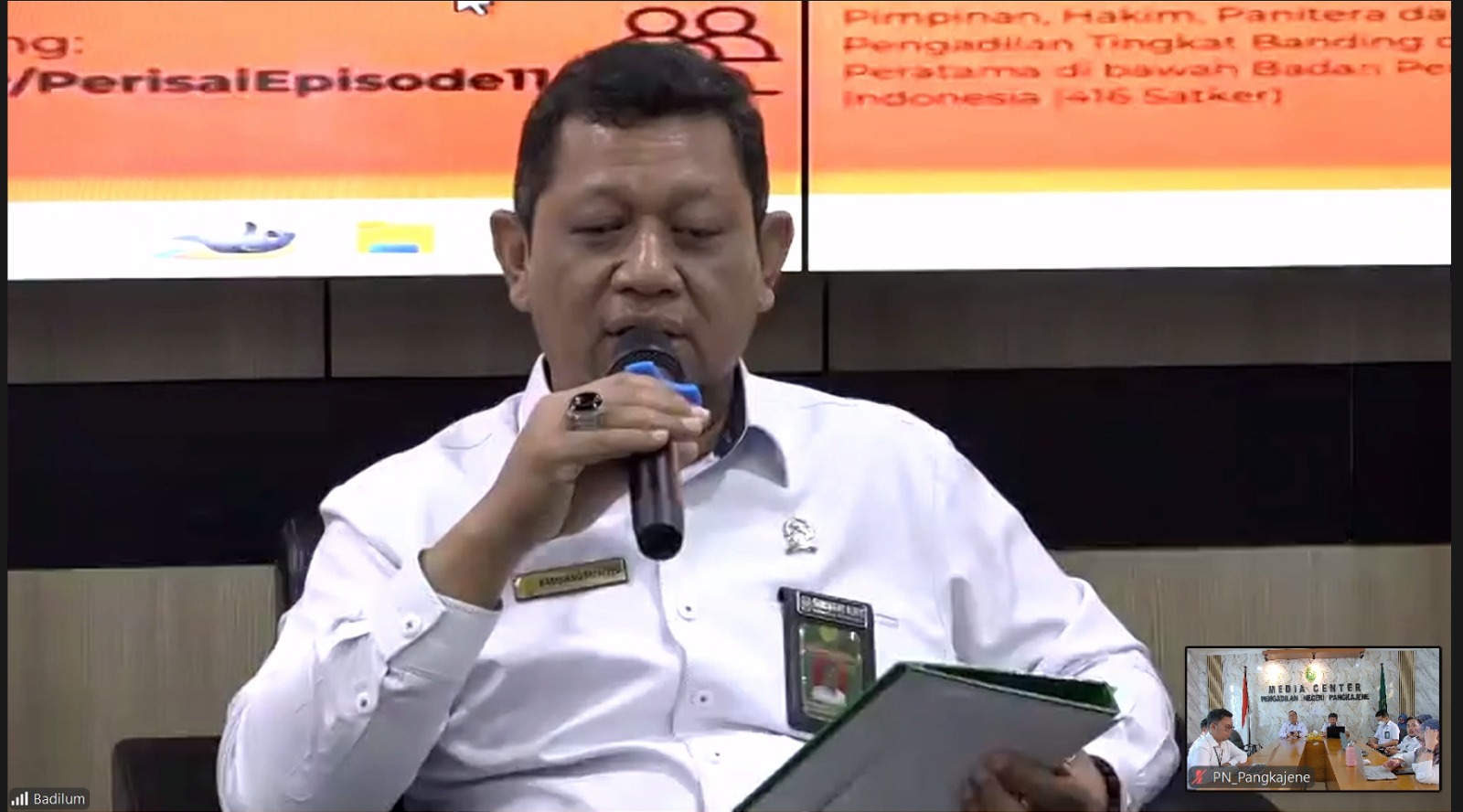 Dirjen Badilum: Eksekusi Putusan Harus Tepat Agar Keadilan Dirasakan Masyarakat