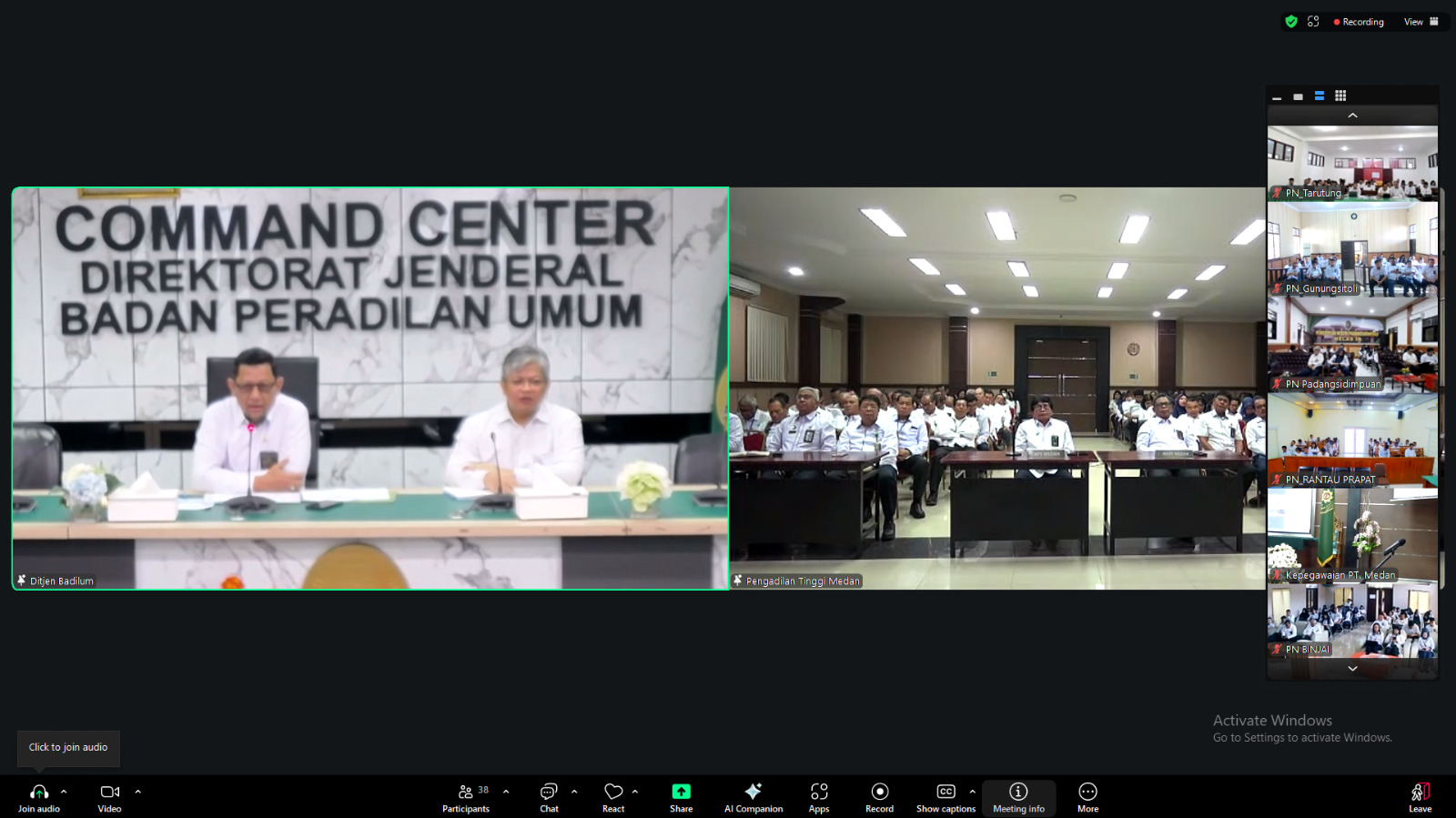 Dirjen Badilum: Kami Kerjasama dengan PPATK, Cegah Praktik Nir-integritas!