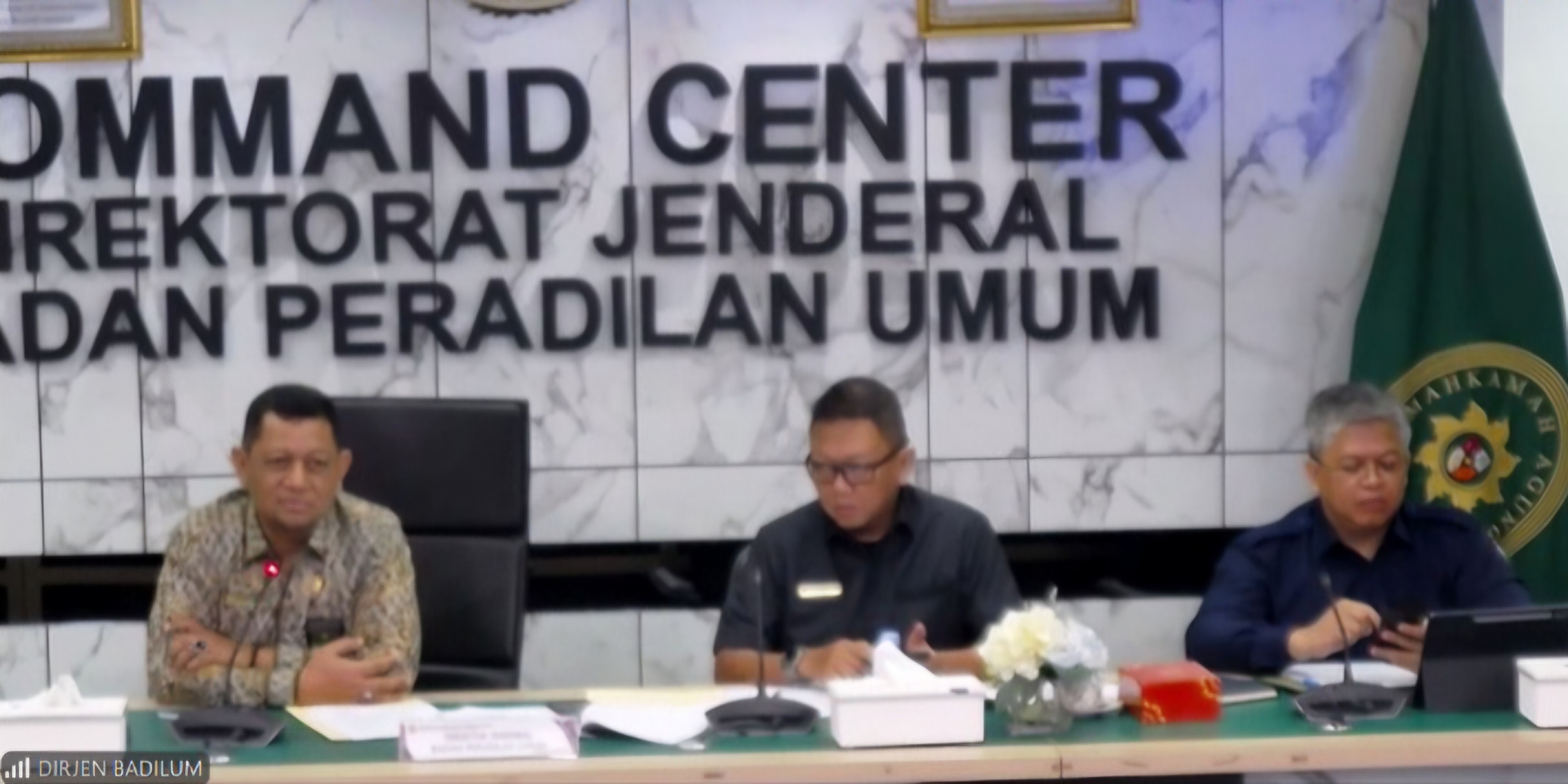 Dirjen Badilum Minta DANDAPALA Maksimalkan Pemberitaan 416 Satuan Kerja