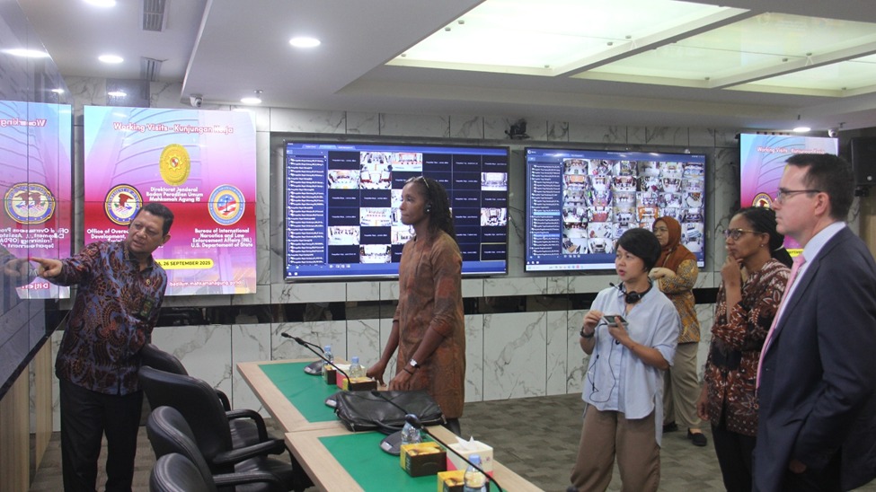 Dirjen Badilum Terima Perwakilan Departemen Kehakiman AS, Bahas Apa?