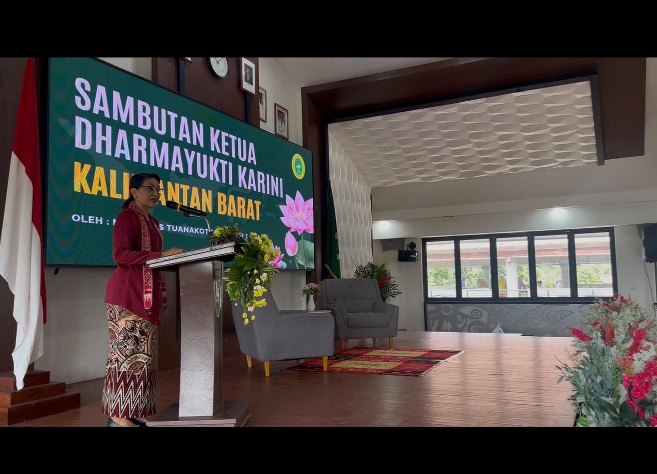 DYK Kalbar Serah Terima Jabatan Ketua dan Galang Dana Korban Banjir