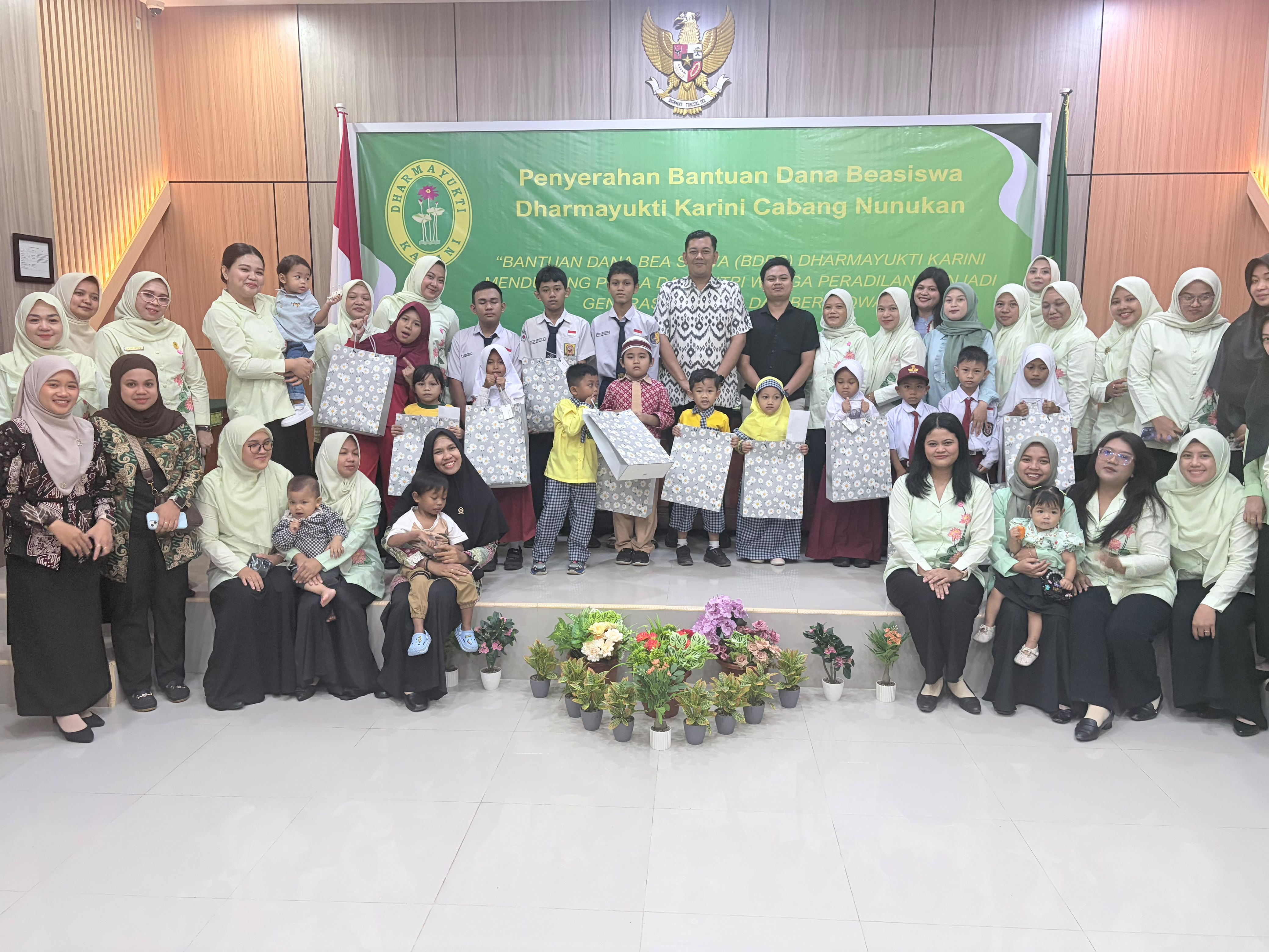 DYK Nunukan Jaga Asa Anak Warga Peradilan di Perbatasan lewat Beasiswa