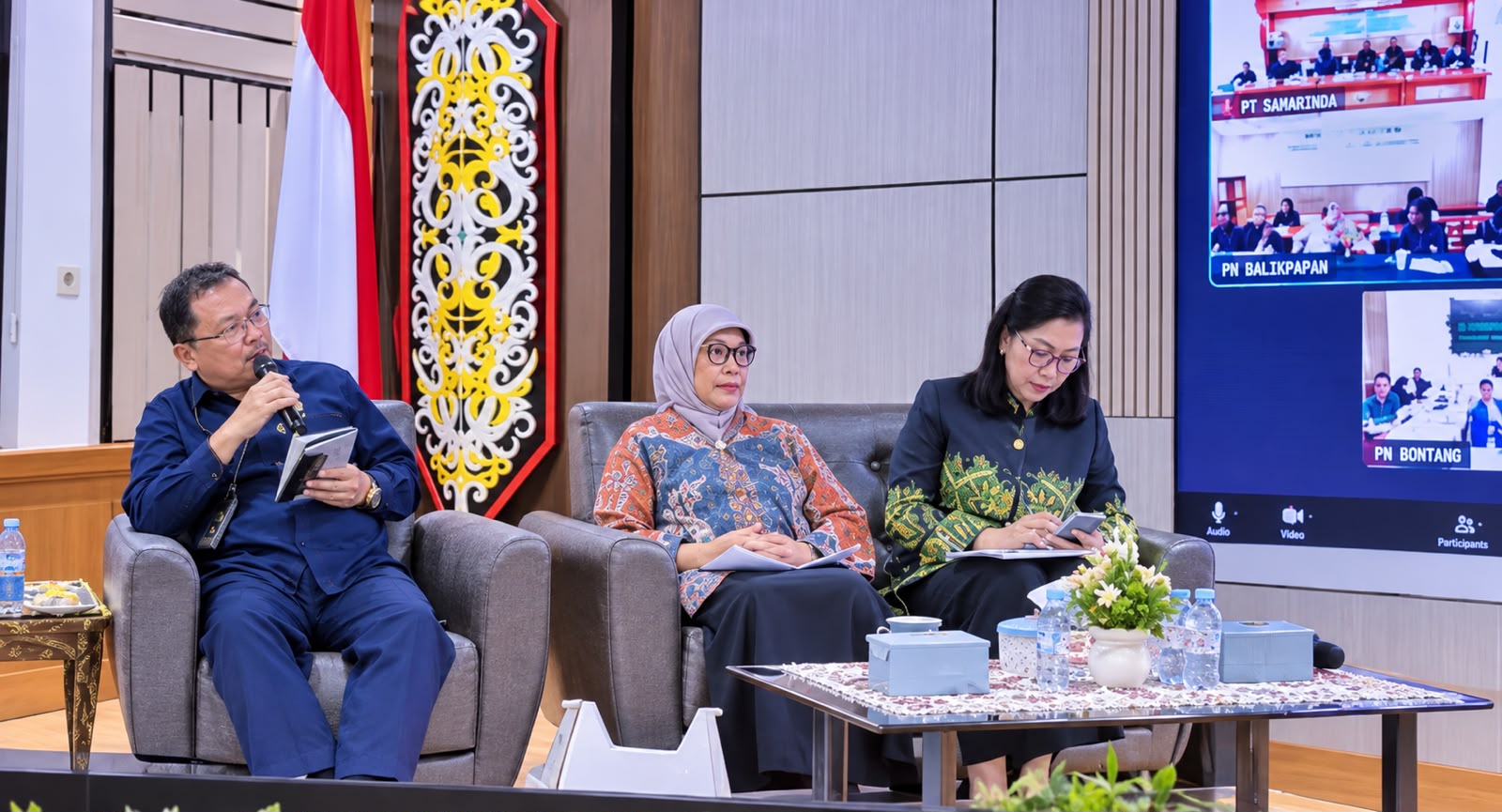 Empat Hakim Agung Berikan Pembinaan Daerah di Kalimantan Timur, Ini yang Dibahas