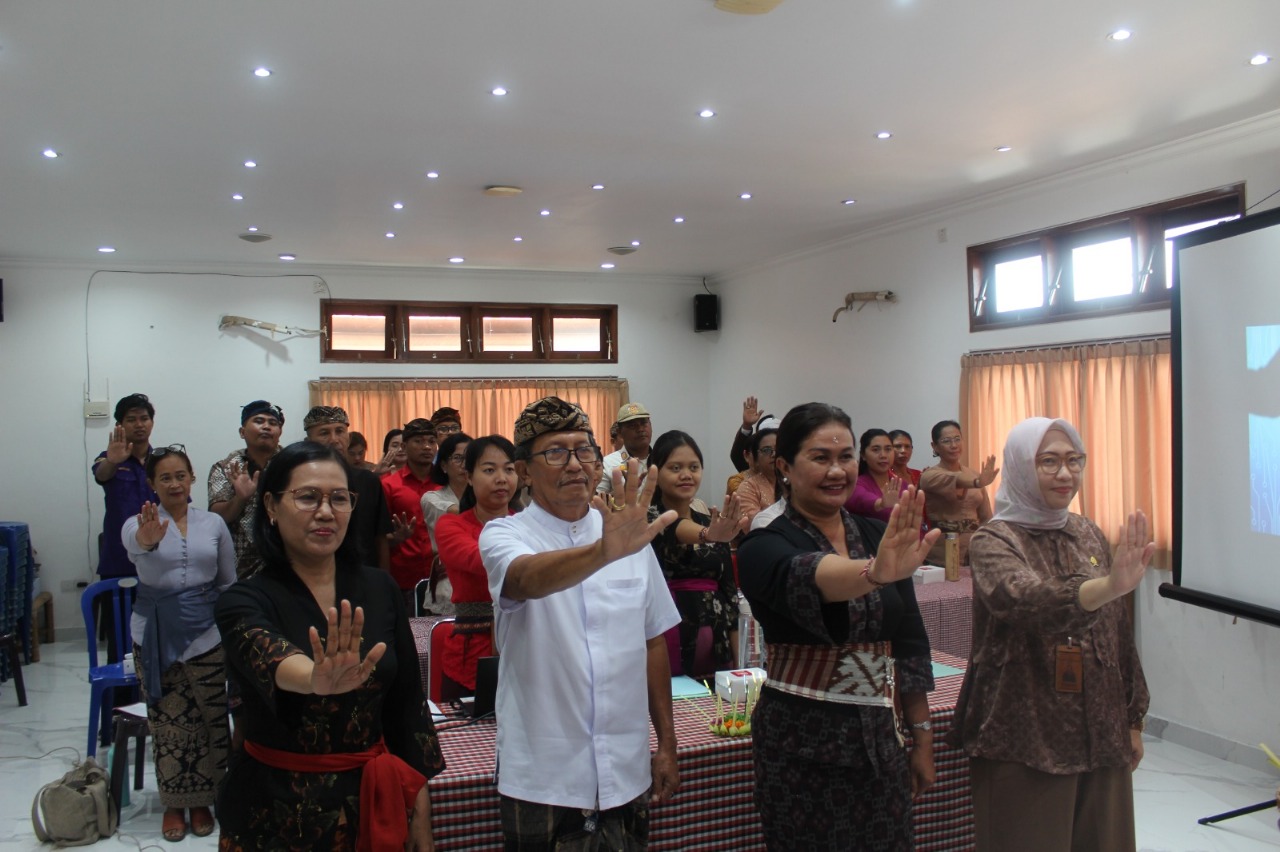 Gianyar Siaga! PN Gianyar Gerakkan Desa Adat Demi Kabupaten Layak Anak