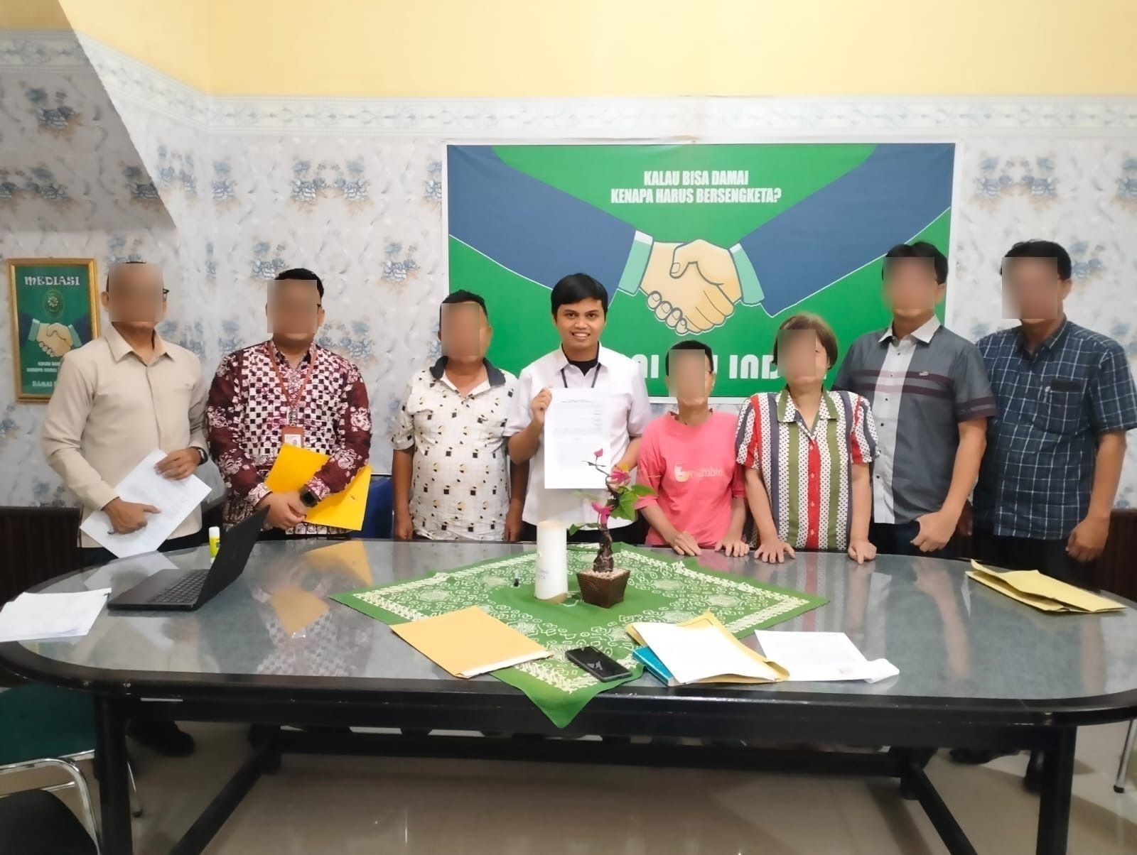 Gugatan Waris vs BNI dan Danamon di Kuala Tungkal Berakhir Damai