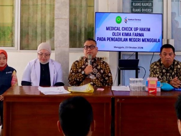 Hakim Sehat, Peradilan Kuat: IKAHI Menggala Gelar MCU