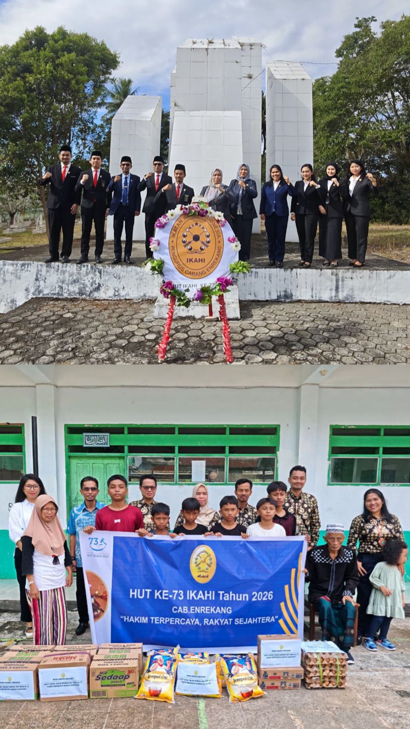 Hakim Terpercaya Bukan Sekadar Slogan: Refleksi HUT IKAHI di Enrekang