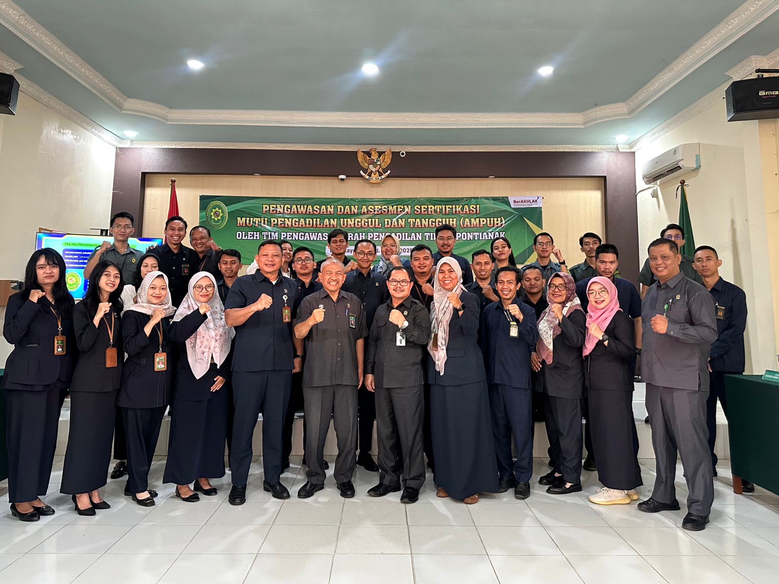 Hatiwasda Laksanakan Asesmen AMPUH di PN Bengkayang
