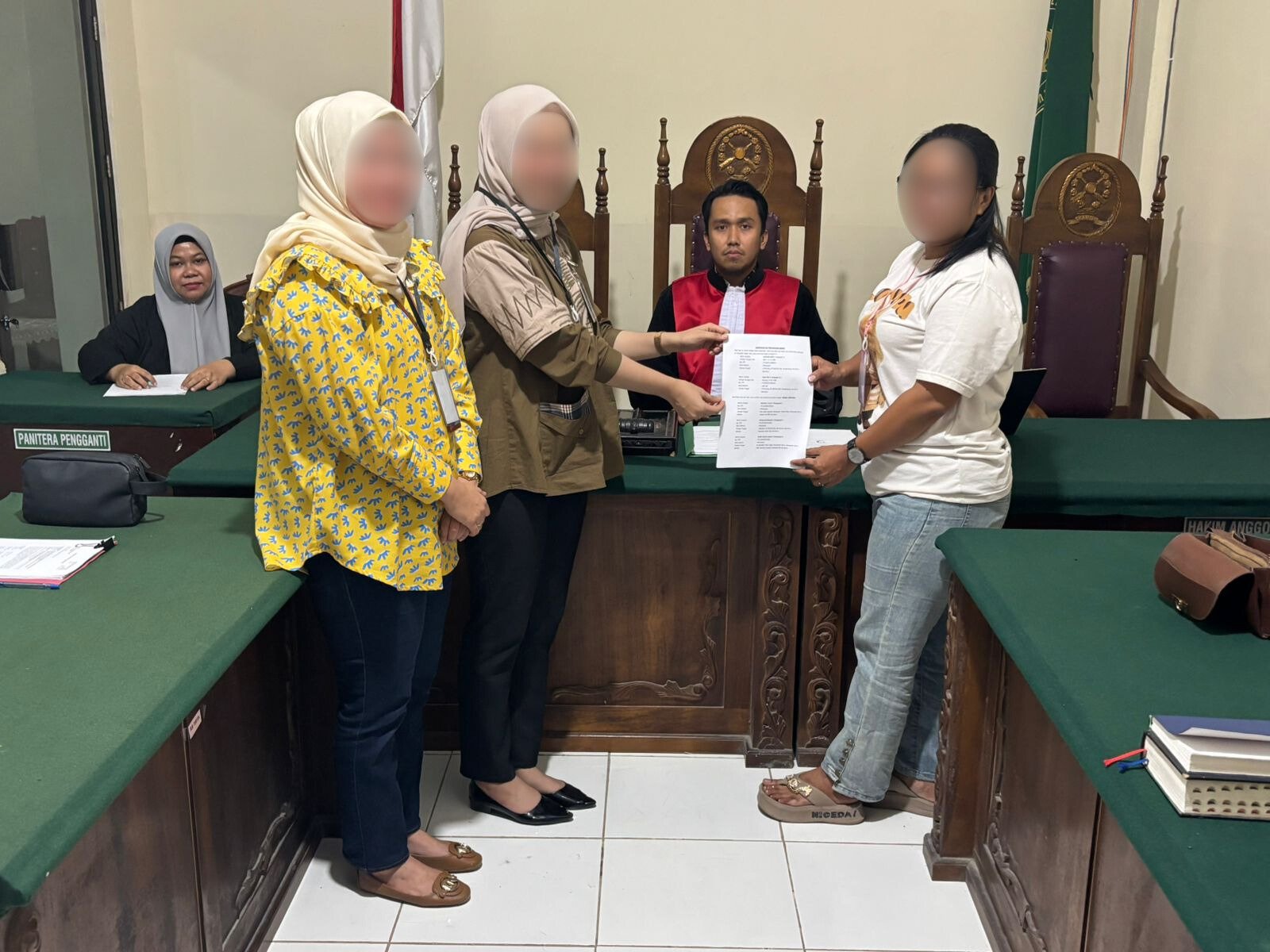Hutang Kredit Mikro berakhir Damai di PN Barru Sulawesi Selatan