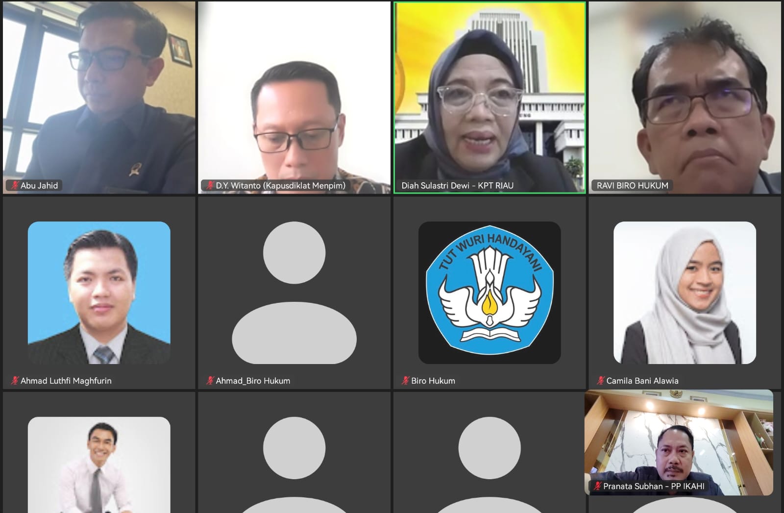 IKAHI & Kemendikdasmen Bahas Kemudahan Perpindahan Sekolah Anak Hakim