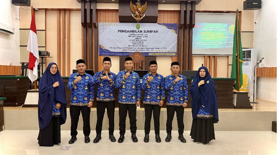 Ikuti Bimtek Badilum-BKN, PPPK PN Tilamuta Komitmen Profesional & Berintegritas