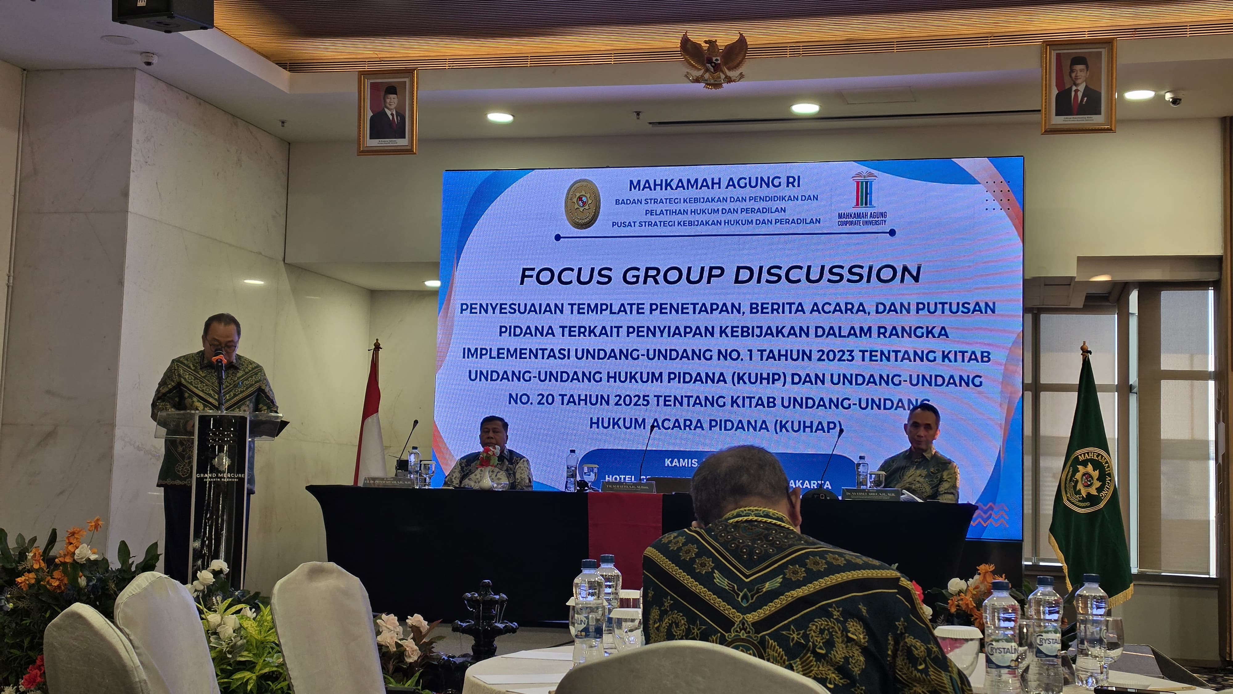 Implementasi KUHP & KUHAP Baru, MA Matangkan Templete Produk Peradilan