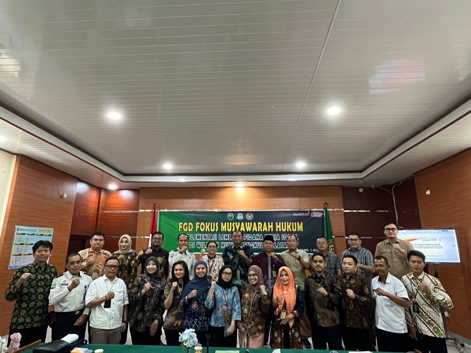 Implementasi Pidana Kerja Sosial, PN Manna Gelar FGD Bersama APH dan OPD