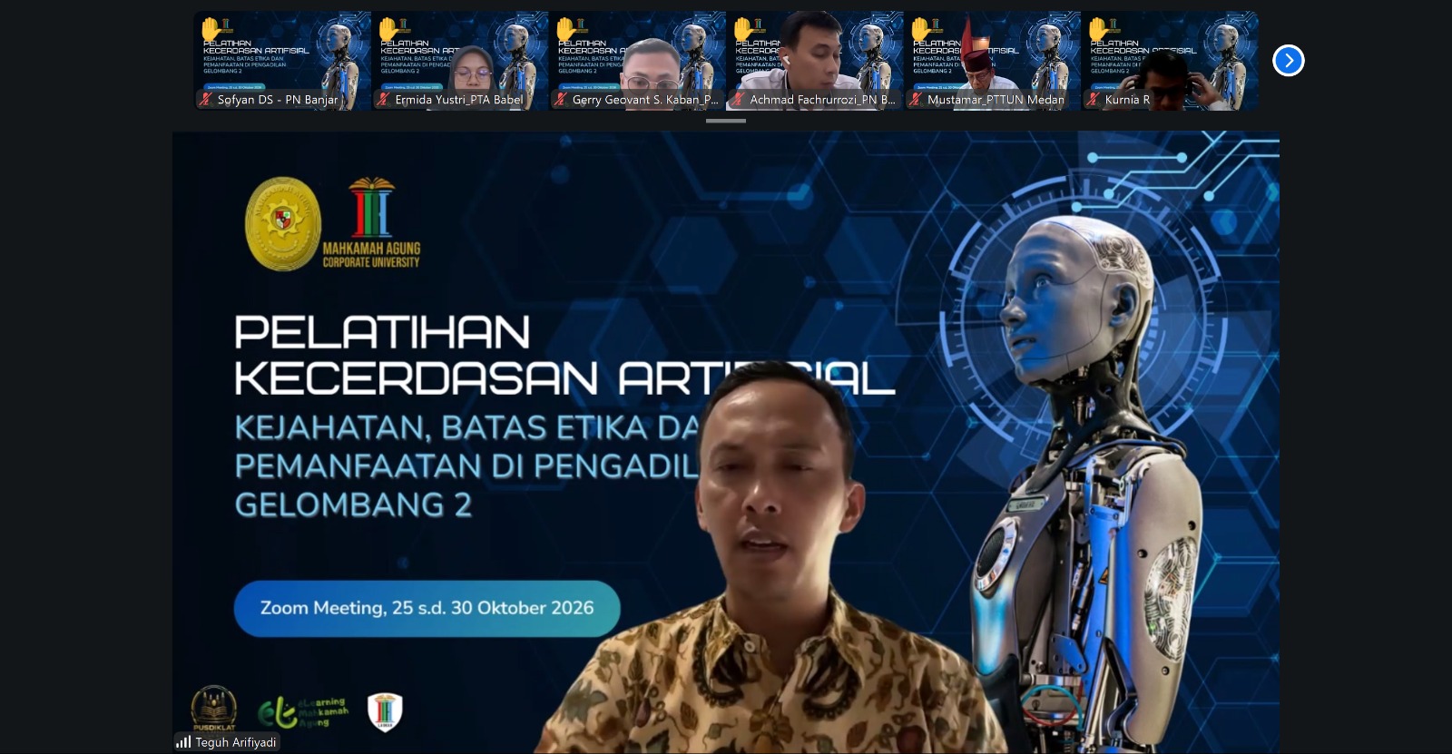 Ini Penjelasan Teguh Arifiyadi Soal Penyitaan Sempurna Akun Medsos